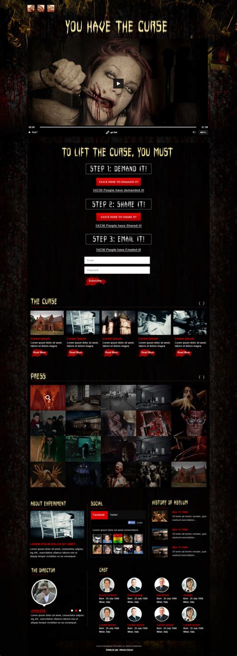 scary websites.